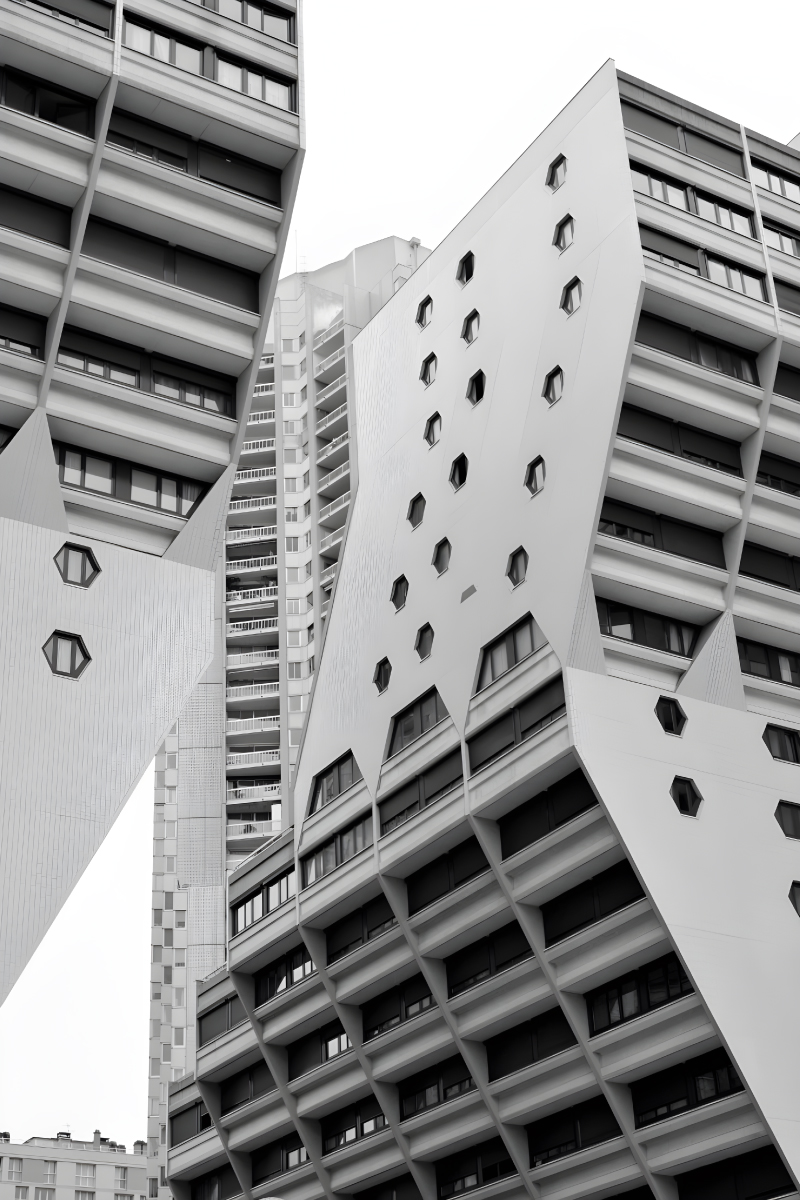 Edificios constituidos con la arquitectura Brutalista mencionado en el blog de Martha Villarreal