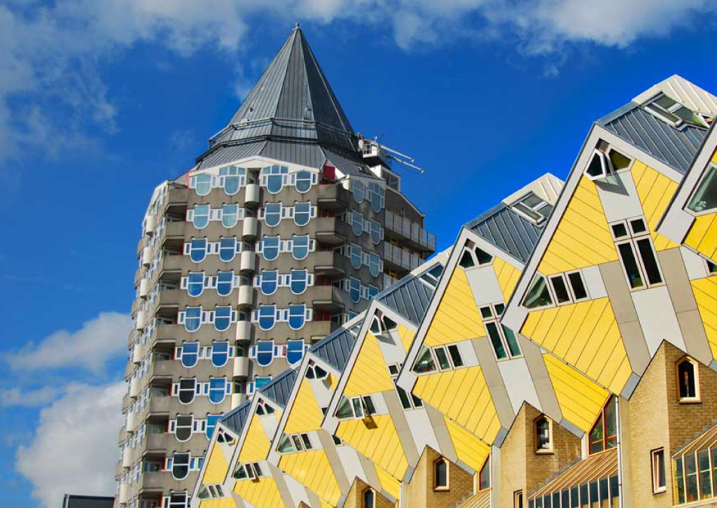 Casas Cúbicas en Rotterdam