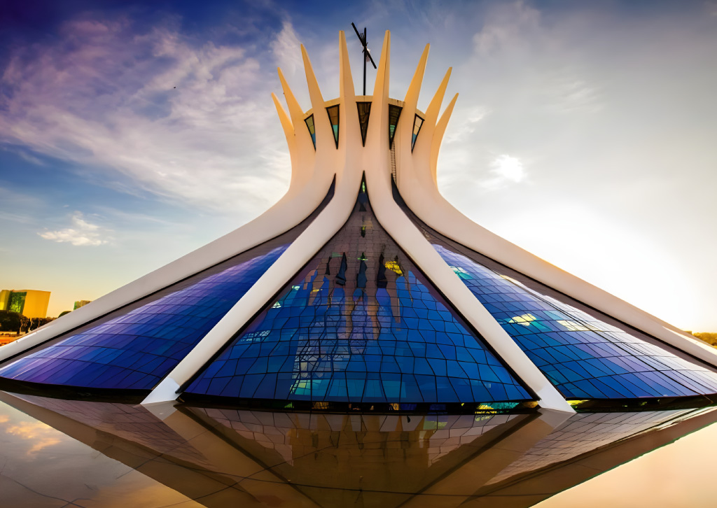 Catedral de Brasilia, un grito de fe.